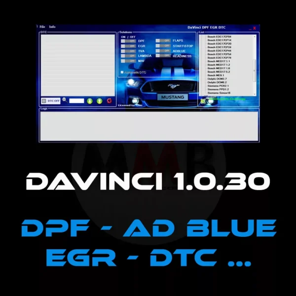 1 Remapping software pack- Volta, Davinci, DPF, EGR, Lambda Remover, Limiter and Hardcut, Easy Kill AES EGR Remover - Image 2